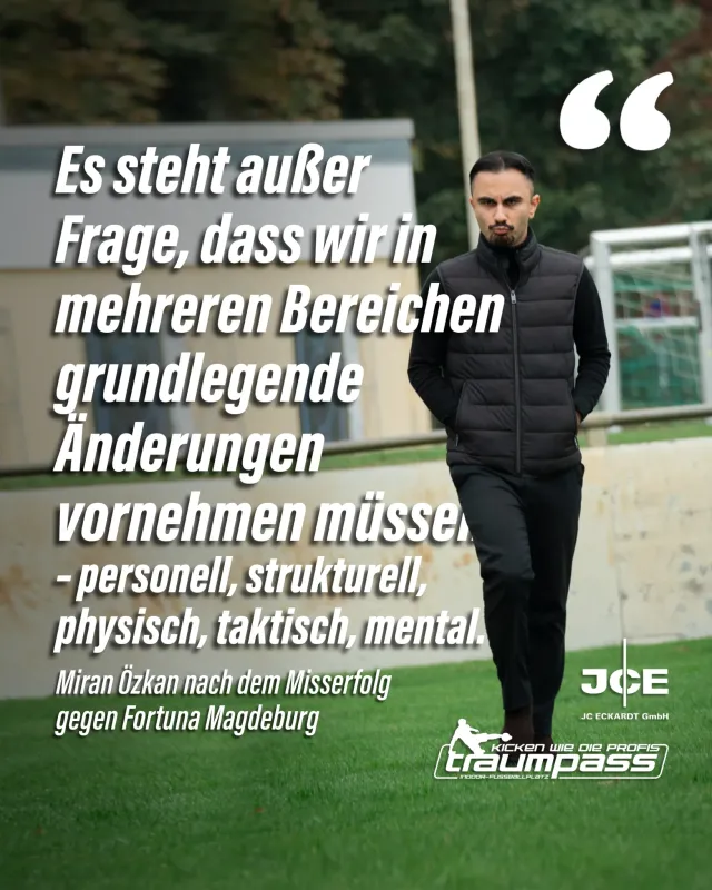 "Es steht außer Frage, dass wir [.] grundlegende Änderungen vornehmen müssen"