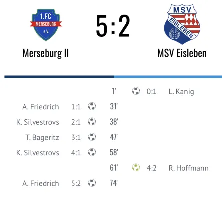 11.09.2021 1. FC Merseburg II vs. MSV Eisleben